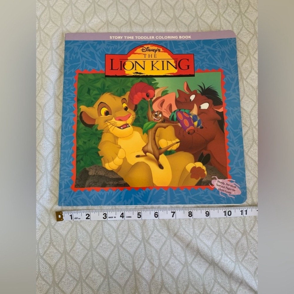 Disney 1997 Story Time Coloring Book The Lion King - Picture 5 of 7